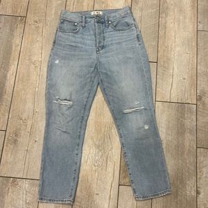Madewell Perfect Vintage Crop Jean 27